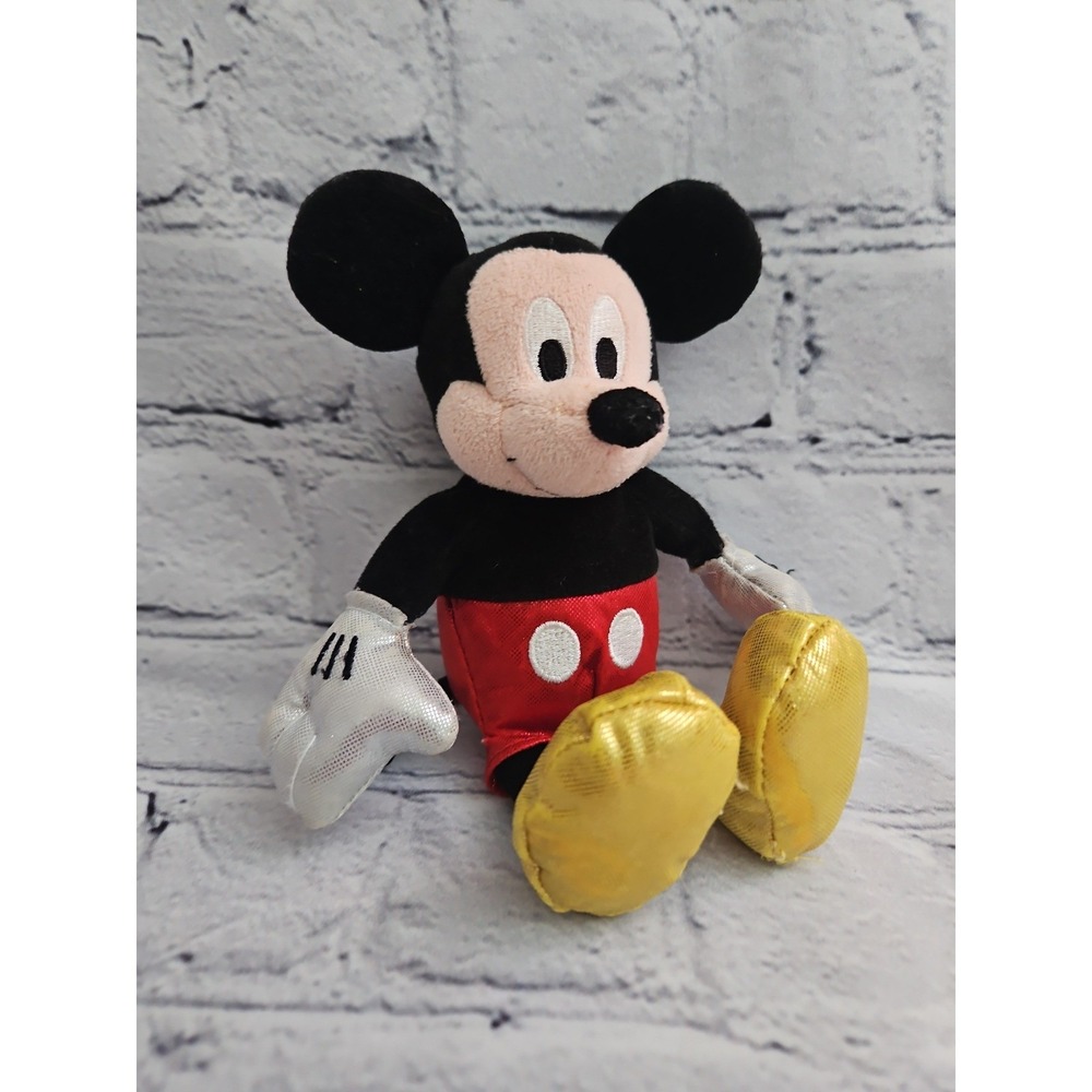 Ty Sparkle Mickey Disney Plush Stuffed Animal 9" Toy